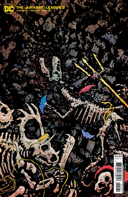 The Jurassic League #2B Mike Perkins Card Stock Variant