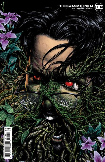 Swamp Thing, Vol. 7 #14B Steve Beach Card Stock Variant