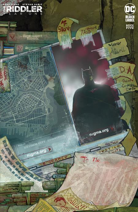 The Riddler: Year One #5B Stevan Subic Variant DC Comics Jun 27, 2023