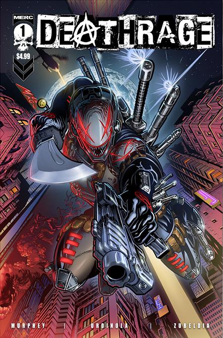 Merc Magazine: Deathrage #1B Jeffrey Edwards Variant