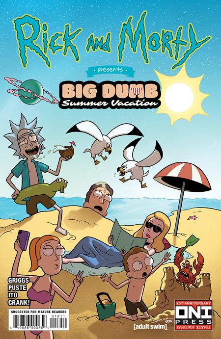 Rick & Morty Presents Big Dumb Summer Vacation #1A