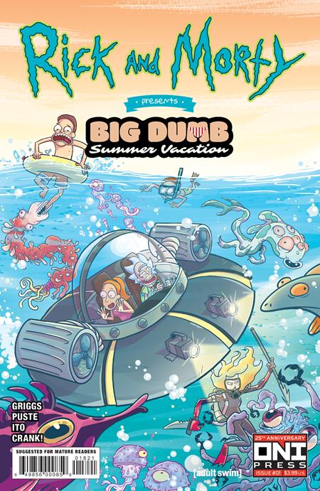 Rick & Morty Presents Big Dumb Summer Vacation #1B