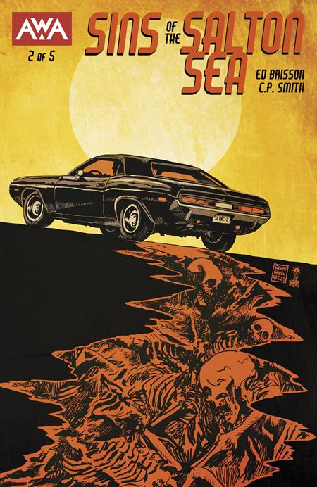 Sins Of The Salton Sea #2B Francesco Francavilla Variant AWA Studios Jul 11, 2023