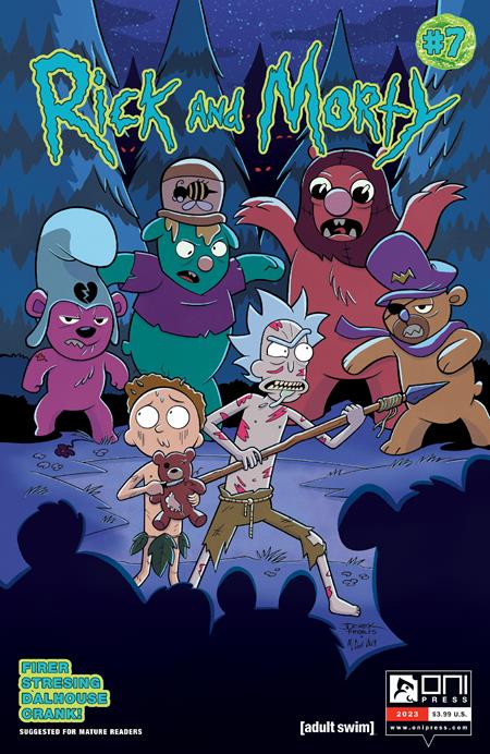 Rick and Morty, Vol. 2 #7C Derek Fridolfs & M. Cody Wiley Variant Oni Press Jul 25, 2023