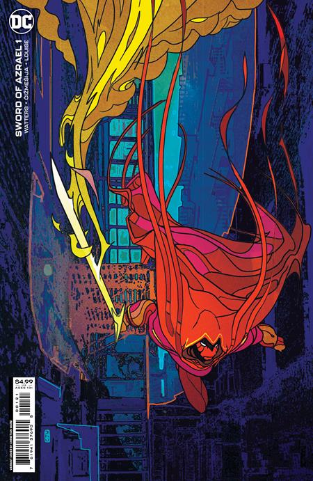 Sword of Azrael #1B Christian Ward Card Stock Variant
