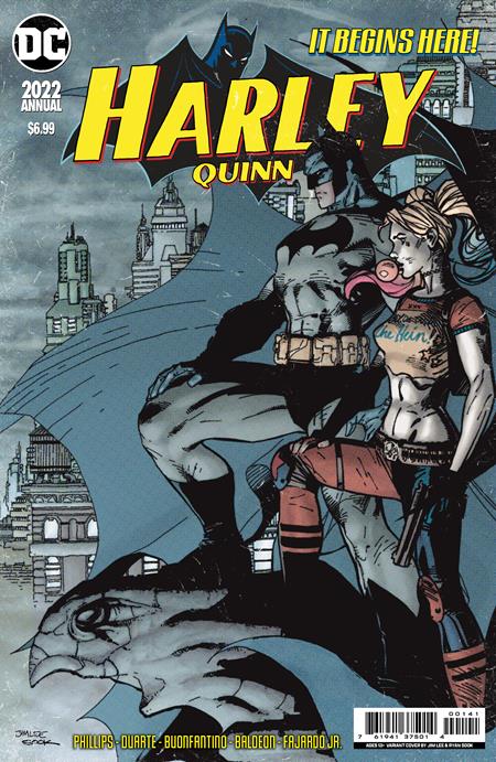 Harley Quinn 2022 Annual #1D Jim Lee & Ryan Sook Homage Card Stock Variant