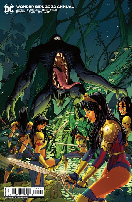 Wonder Girl 2022 Annual #1B Chris Wildgoose Card Stock Variant
