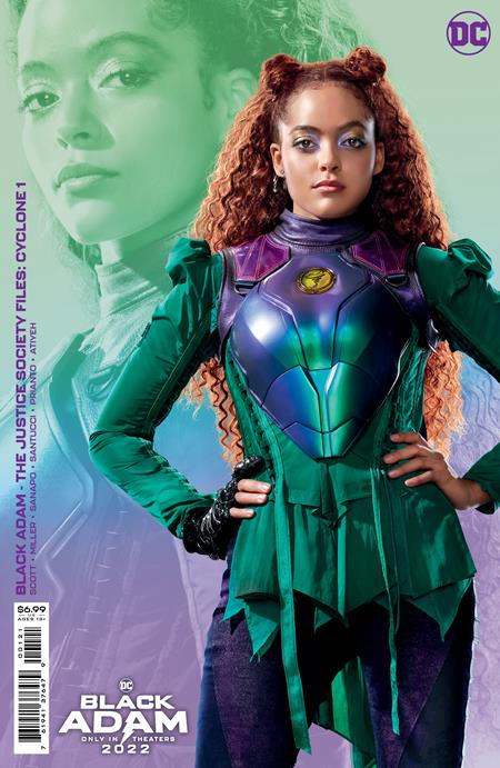 Black Adam: The Justice Society Files - Cyclone #1B Photo Card Stock Variant