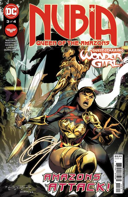 Nubia: Queen of the Amazons #3A