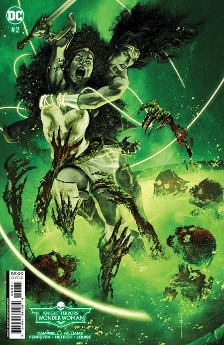 Knight Terrors: Wonder Woman #2B Sebastian Fiumara Variant DC Comics Aug 15, 2023