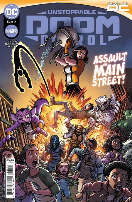 Unstoppable Doom Patrol #5A Chris Burnham Regular DC Comics Aug 22, 2023