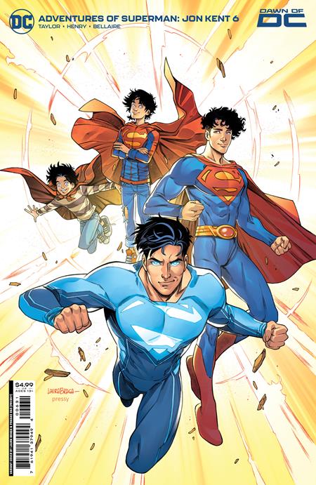 Adventures of Superman: Jon Kent #6C Laura Braga Variant DC Comics Aug 01, 2023