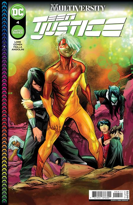 Multiversity Teen Justice #4A Regular Robbi Rodriguez Cover