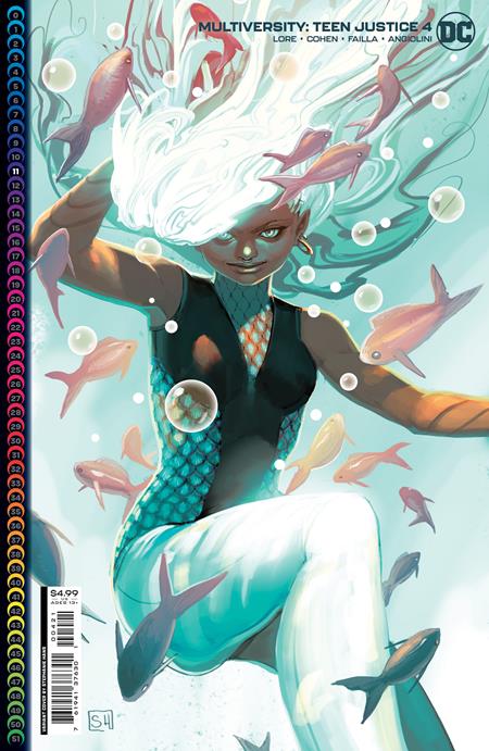 Multiversity Teen Justice #4B Stephanie Hans Card Stock Variant