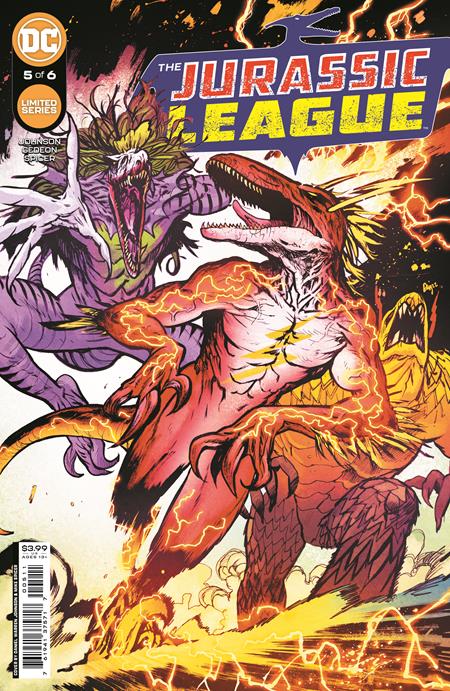 The Jurassic League #5A Regular Daniel Warren Johnson Cover