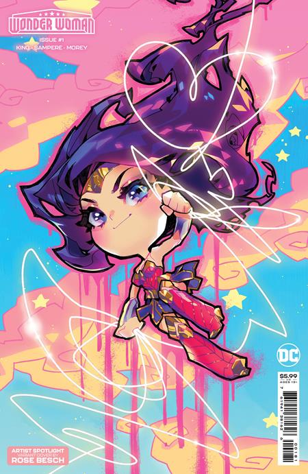 Wonder Woman, Vol. 6 #1H (2023) Rose Besch Creator Card Variant Rose Besch Creator Card Variant DC Comics Sep 19, 2023