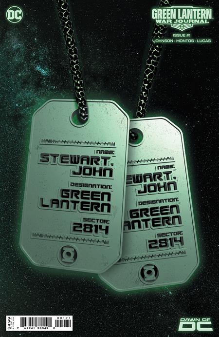 Green Lantern: War Journal #1G (2023) Glow-in-the-Dark Variant Glow-in-the-Dark Variant DC Comics Sep 19, 2023