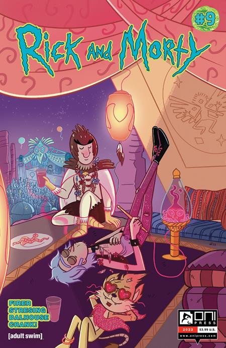 Rick and Morty, Vol. 2 #9C (2023) Gina Allnat Variant Gina Allnat Variant Oni Press Sep 27, 2023