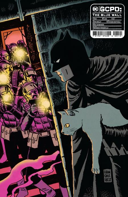 GCPD: The Blue Wall #1B Francesco Francavilla Variant