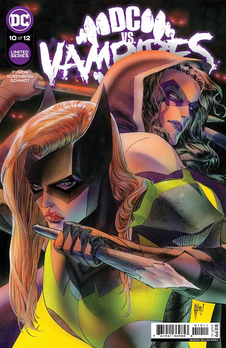 DC vs. Vampires #10A Regular Guillem March Cover