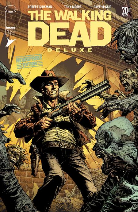 The Walking Dead Deluxe #1P (2023) Newsprint Edition Newsprint Edition Image Comics Oct 04, 2023