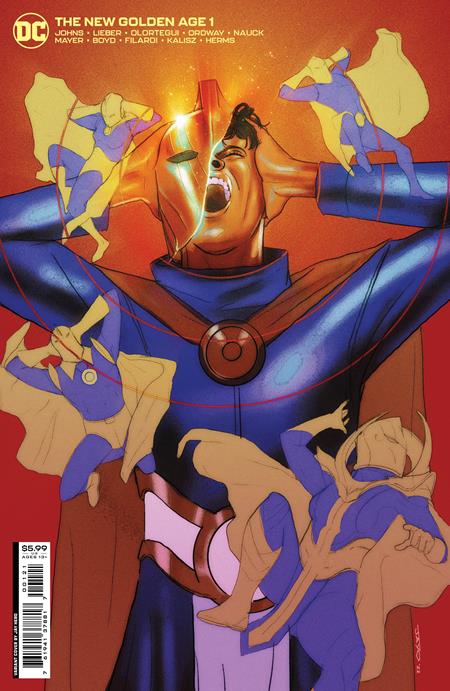 The New Golden Age #1B Jay Hero Variant