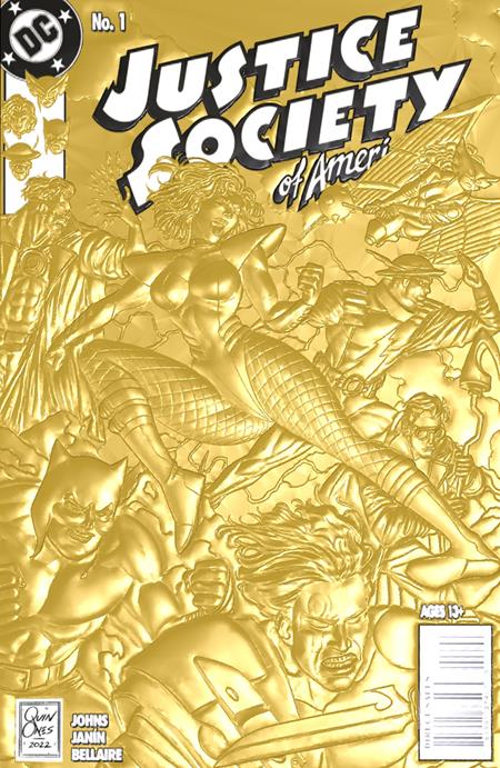 Justice Society of America, Vol. 4 #1D Joe Quinones 90s Cover Month Variant