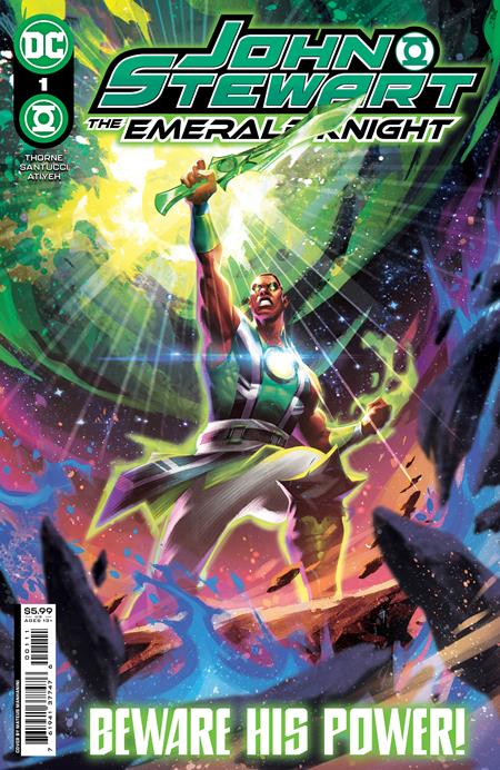 John Stewart: The Emerald Knight #1A Regular Mateus Manhanini Cover