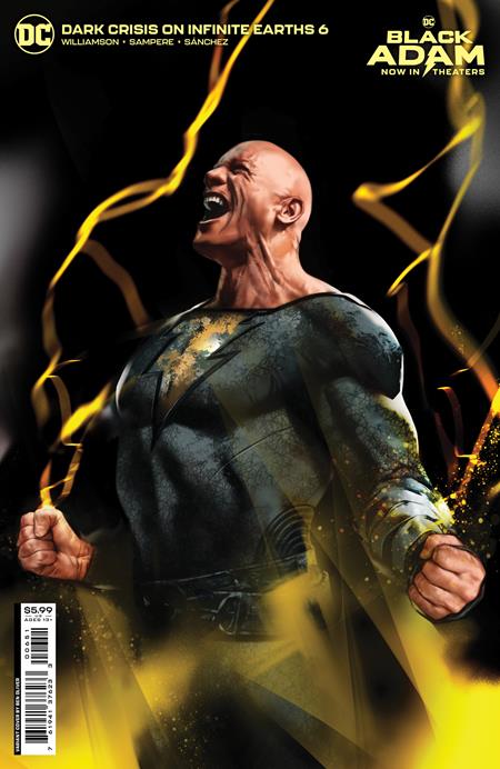Dark Crisis, Vol. 1 #6E Ben Oliver Black Adam Movie Variant