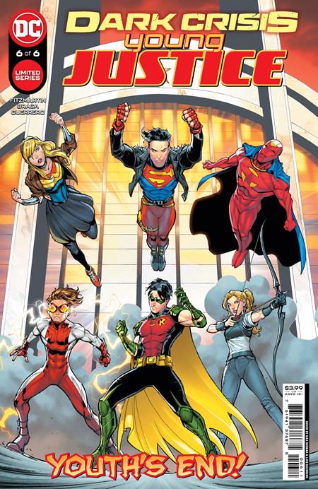 Dark Crisis: Young Justice #6A Regular Max Dunbar Cover