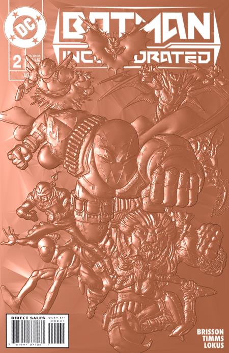 Batman Incorporated, Vol. 3 #2D Chris Burnham 90s Variant