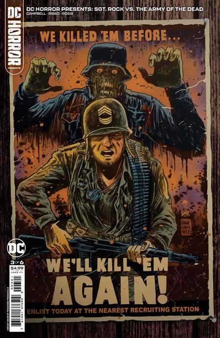 DC Horror Presents Sgt. Rock Vs. The Army Of The Dead #3B