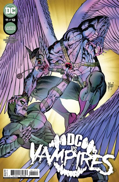 DC vs. Vampires #11A Regular Guillem March Cover