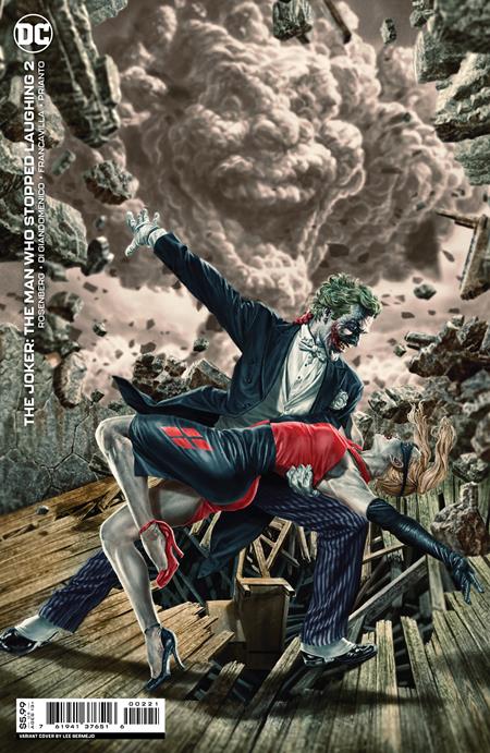 The Joker: The Man Who Stopped Laughing #2B Lee Bermejo Variant