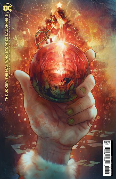 The Joker: The Man Who Stopped Laughing #3E Rafael Sarmento Holiday Cover