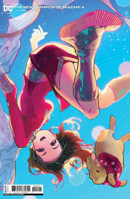 The New Champion Of Shazam #4B Rose Besch Card Stock Variant