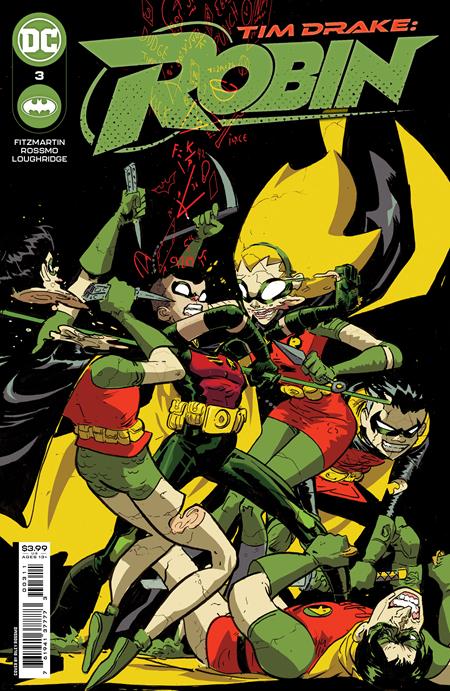Tim Drake: Robin #3A Regular Riley Rossmo Cover
