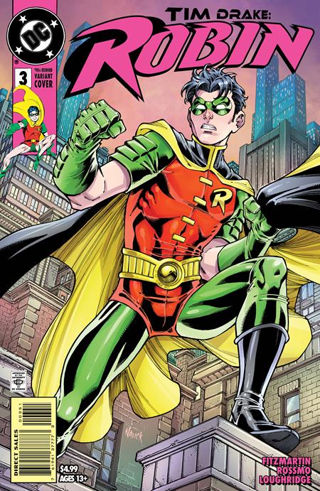 Tim Drake: Robin #3E Todd Nauck 90s Cover Month Variant