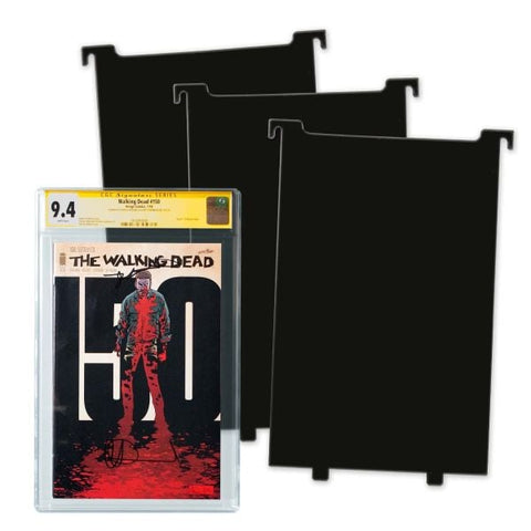 BCW Graded Comic Book Bin Partitions - Black