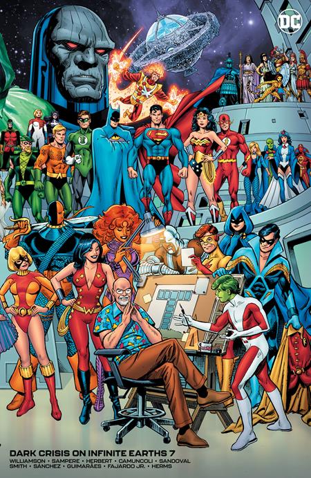 Dark Crisis, Vol. 1 #7L George Perez Tribute Wraparound
