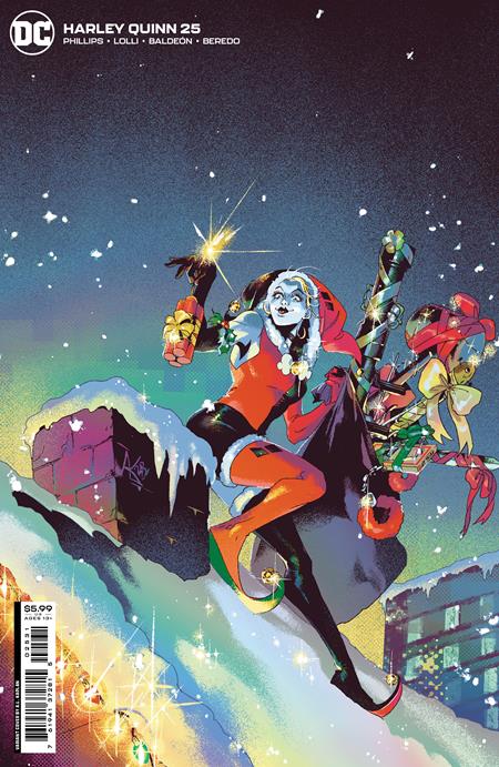 Harley Quinn, Vol. 4 #25C Al Kaplan Holiday Variant