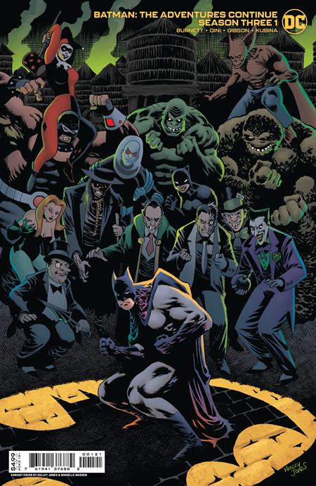 Batman: The Adventures Continue - Season Three #1B Kelley Jones Card Stock Variant