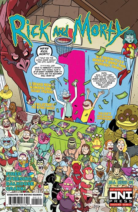 Rick and Morty, Vol. 2 #1B Oni Press