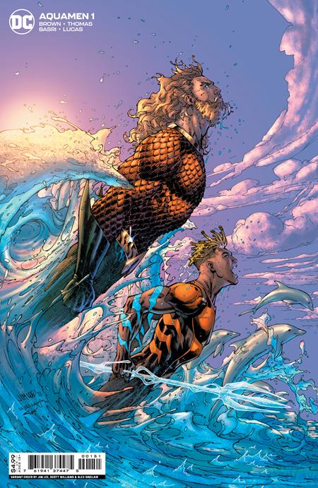 Aquamen, Vol. 1 #1E 1:25 Incentive Jim Lee & Scott Williams Variant