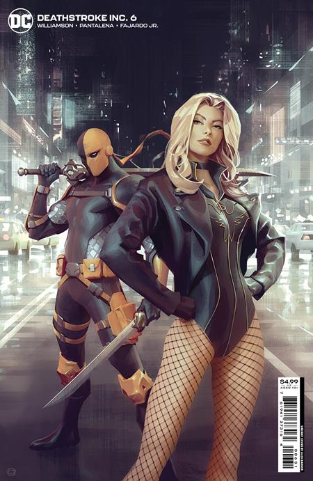 Deathstroke Inc. #6C 1:25 Incentive Alex Garner Card Stock Variant