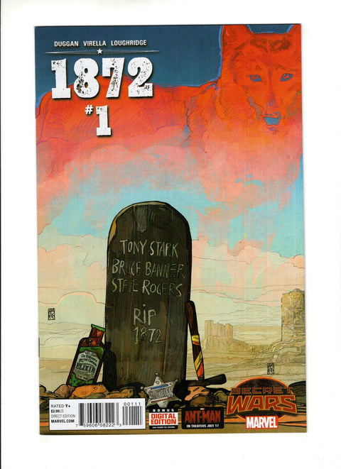 1872 #1A Alex Maleev Cover Marvel Comics 2015