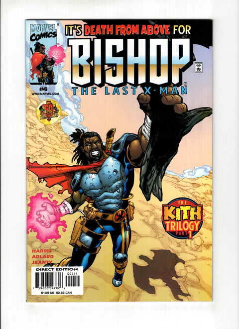 Bishop: The Last X-Man #4A Marvel Comics 2000
