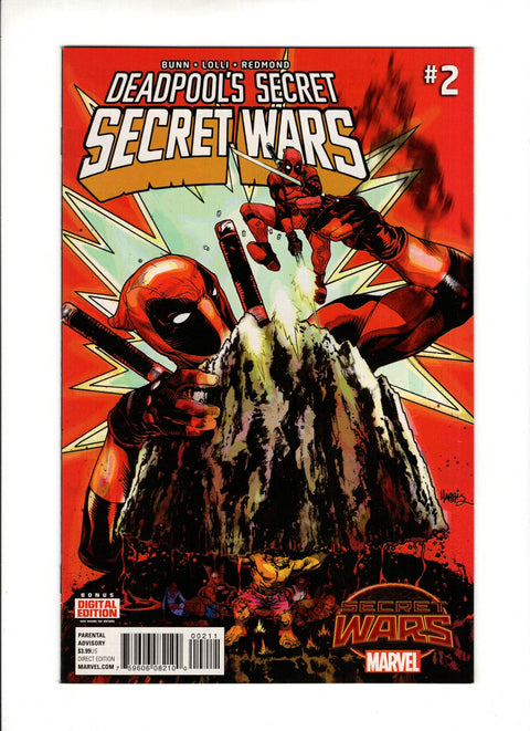 Deadpool's Secret Secret Wars #2A Marvel Comics 2015