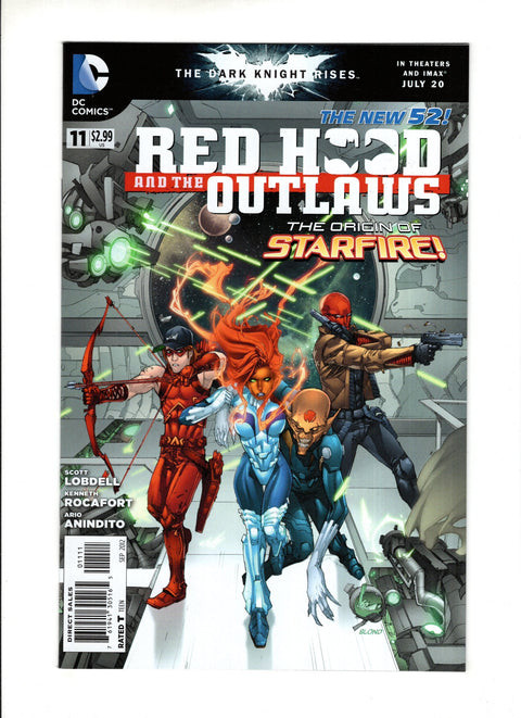 Red Hood and the Outlaws, Vol. 1 #11 DC Comics 2012