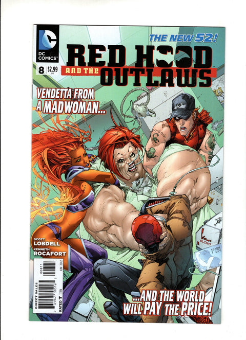 Red Hood and the Outlaws, Vol. 1 #8 DC Comics 2012